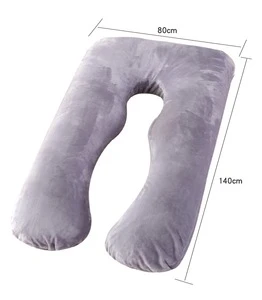Maternity pillow U-shaped pregnant women  pillow waist side sleeping pillow with Velvet Cover Amazon ebay direct supply
