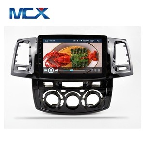 MCX Hot Sale Factory Price Android Car DVD Player With easy Connection For toyota Fortuner Hilux Radio Player GPS navigation