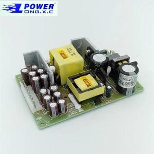 medical 80W power supply AC DC multiple 24V+20+12+5-20-5Vdc PCBA open frame FCC CE