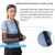 Import Medical grade mesh arm sling Breathable Arm Support Shoulder Immobilizer for Kids standard size from China