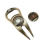 Metal Divot Tool Golf Pitch Tool  opener golf ball marker custom golf divot tool bottle opener