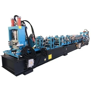 Metal Roofing for Building Materials Making Automatic CZ Purlin Roll Forming Machine