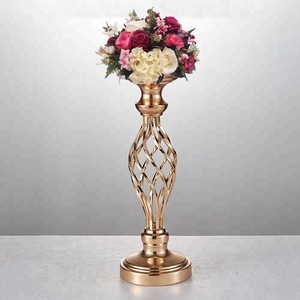Metal Wedding Decor Flower Vase