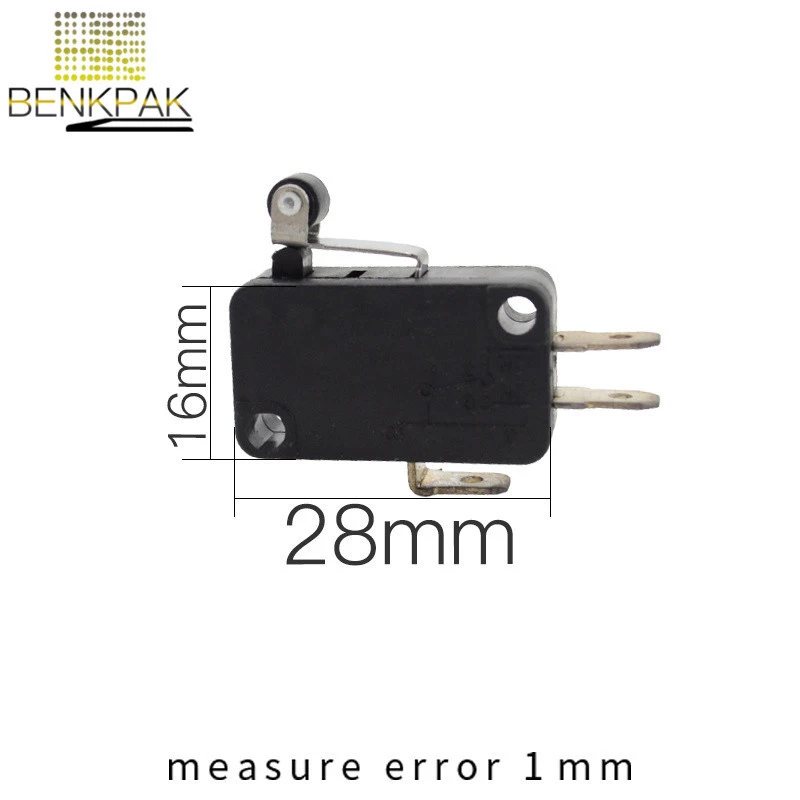 micro switch with short roller lever 3 foot limit switch