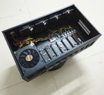 miner case 8gpu cards mining machine eth btc zet bitcoin miner rig case universalonda graphic motherboard psu 1600W 2000W