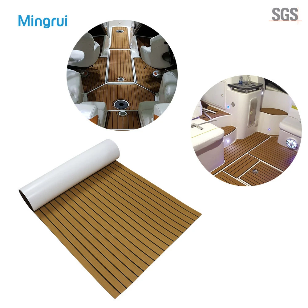 Mingrui EVA Foam Faux Teak Marine Decking Boat Flooring For Other Marine Supplies