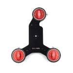 Mini Car Table Top Compact High Quality Bearing Camera DSLR Dolly Kit Skater With Three Wheels