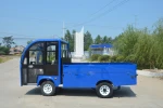 Mini Cargo Truck Electric Small Delivery Pickup Truck Site Car With Lifter 1Ton
