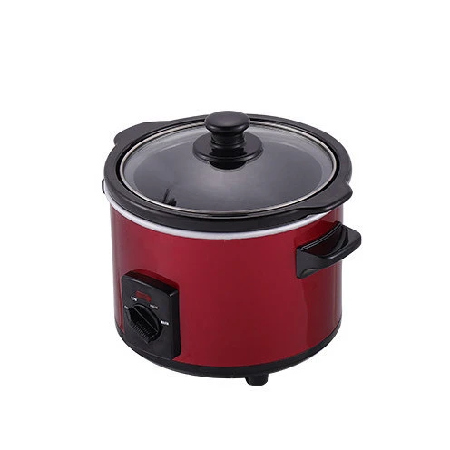 Mini Electric Stew Pot Round Manual Portable Slow Cooker Electric Stew Slow Cooker for Kitchen