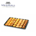 Mini Kourou Dough Pastry Pies Multicereal with Turkey Luncheon Meat & Mozzarella Cheese - 40g / Pie - 5 kg Bulk Packaging
