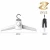 Import Mini Portable Electric Clothing Drying Hanger Multifunctional Clothes Hanger Suit Boot Shoes Dryer For Traveling Business Home from China