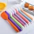 Import Mixing Serving Spreading Scraping And Flipping 12 Inch Easy-to-clean Seamless One-piece Design Cooking Silicone Spatula from China