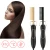 Import Mkboo Custom Pressing Hair Straightner Comb Steam Irons Manufacturers Black Hair Electric Comb from China