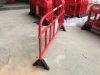 Mobile Plastic PVC Barrier for Pedestrian Crowd Control Barricades Fencing for Europe