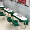 Modern customizable beauty nail salon furniture manicure nail table