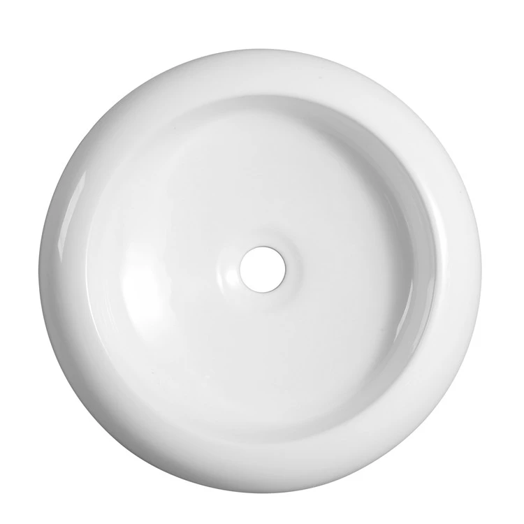 Modern design  ceramic sanitary ware countertop wash basin white bathroom sinks