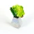 Modern flower and plants home decoration pieces accessories in paper vases for home decor