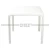 Import Modern Home Furniture White Square Dining Table from China
