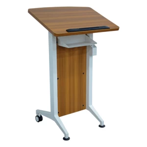 Modern Podium Lecture Table School And Office Furniture Adjustable Panel Slope Table Speech Table