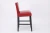Import Modern red and black Pu leather bar chair from China
