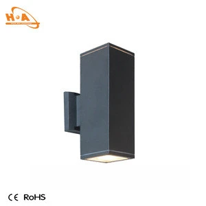 Modern up down light led outdoor wall lamp for outdoor garden