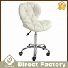 Modern white leather swivel chairs comfortable used pedicure chairs
