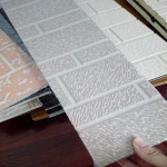 Monochrome thermal insulation exterior wall panel Light steel villa decoration integrated panel Metal carved panel