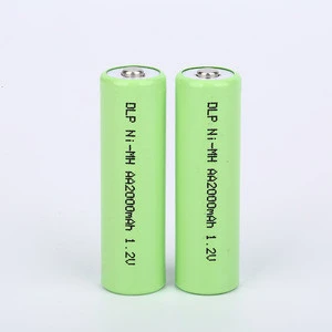 Most popular 2000mAh 1.2V NI-MH rechargeable battery