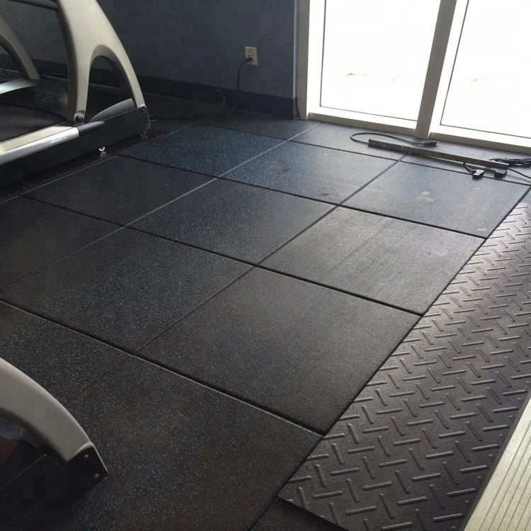 Most popular 25mm thick non-toxic gym recycled rubber floor