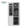 most popular fireproof used office storage metal file cabinet with glass door