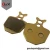 Import Mountain Bike Bicycles Wear-resistant Copper Base Brake Pad For FORMULA Oro Hydraulic from China