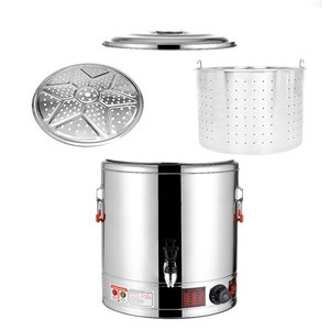 multi function stainless steel electric food steamer 004