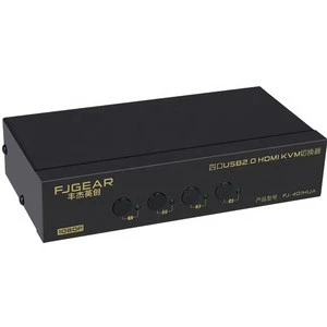 multiple switch modes support 4k 2 port hdmi kvm switch