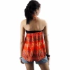 NAPAT Custom design new beaded embellishment printed camisole quality bohemian top