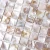 Import Natural color wall and kitchen backsplash mother of pearl shell mosaic tiles from China