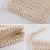 Natural Fiber Drawstring Rich Foaming And Quick Dry Skin Exfoliating Soap Pouch bags for Shower Bath