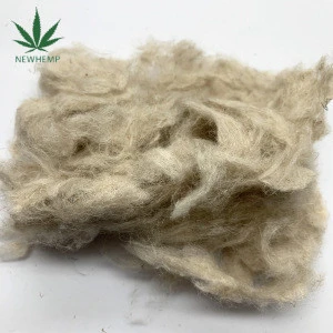 Natural pure hemp fiber original color hemp fibres for Spinning Blending Dyeing weaving customized