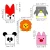 Import Needle Felting Kit Beginners Wool Felted Craft with Tutorial Cute Animals 5-in-1 Cube Set from China