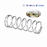 New arrival customizable external coil spring lotion pump spring  hardware accessories powder pump pump head compression spring