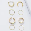 New arrived  quality guarantee girls accessories rings set wedding ring sets