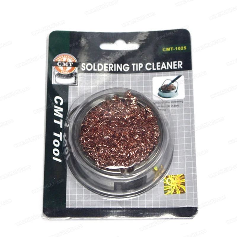 New CMT-1025 Stainless Steel Welding Soldering Solder Iron Tip Cleaner Wire