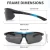 Import New Customization Custom Color Golf Sport Eyewear Sunglasses Cycling Sunglasses And Ski Multi-purpose glasses cycling from China