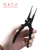 Import new design 6.5 inch aircraft aluminum fishing pliers, Easy cutting braided line,for lureflyoating fishing,tools from China