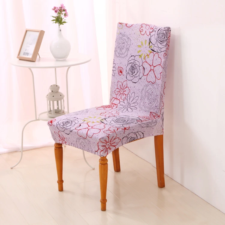 New design Dining chair cover / cheap chair covers / Solid Color Stretch Chair Seat Cover