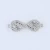 Import new design jewelry connectors micro pave CZ copper from China