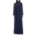 New design Lace embroidery sleeve 3d flower chiffon breathable islamic clothing abaya muslim dresses