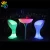 Import New Design Plastic 16 Colors Changing Rechargeable Flashing led illuminated Furniture bar Table from China