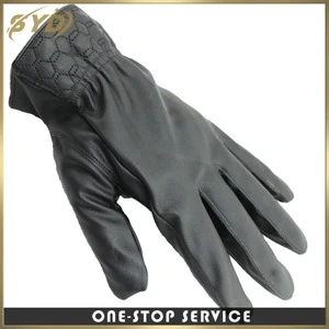 New design Super soft pu keep warm touch gloves for mobile in winter