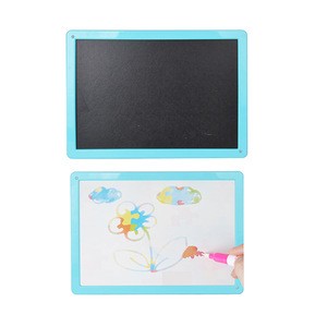 New double-sided reusable coloring chalk board creative drawing board educational toys