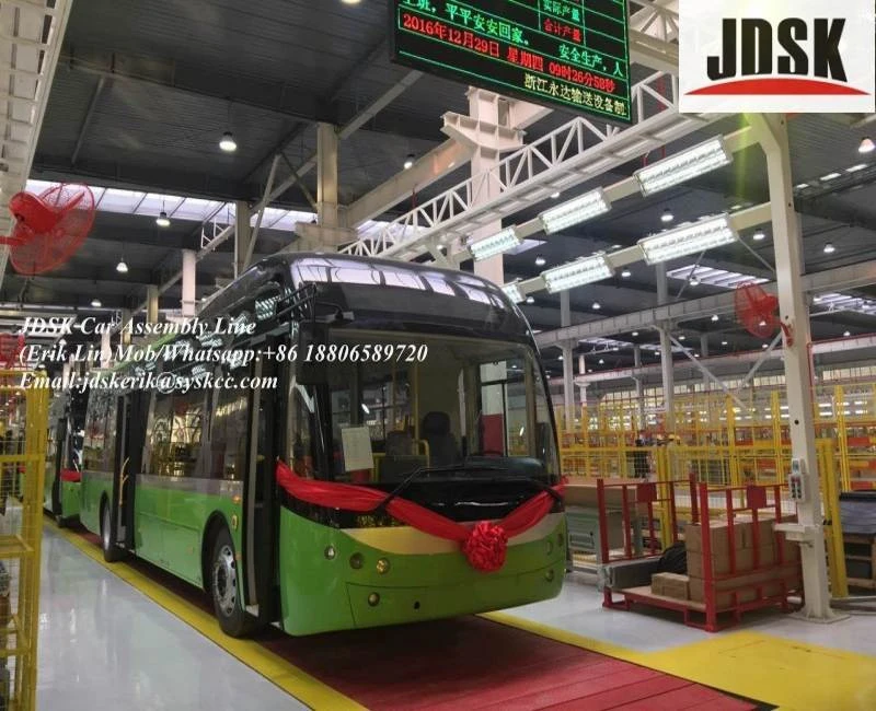 New Energy Electric City Bus SKD Assembly Production Line Conveyor